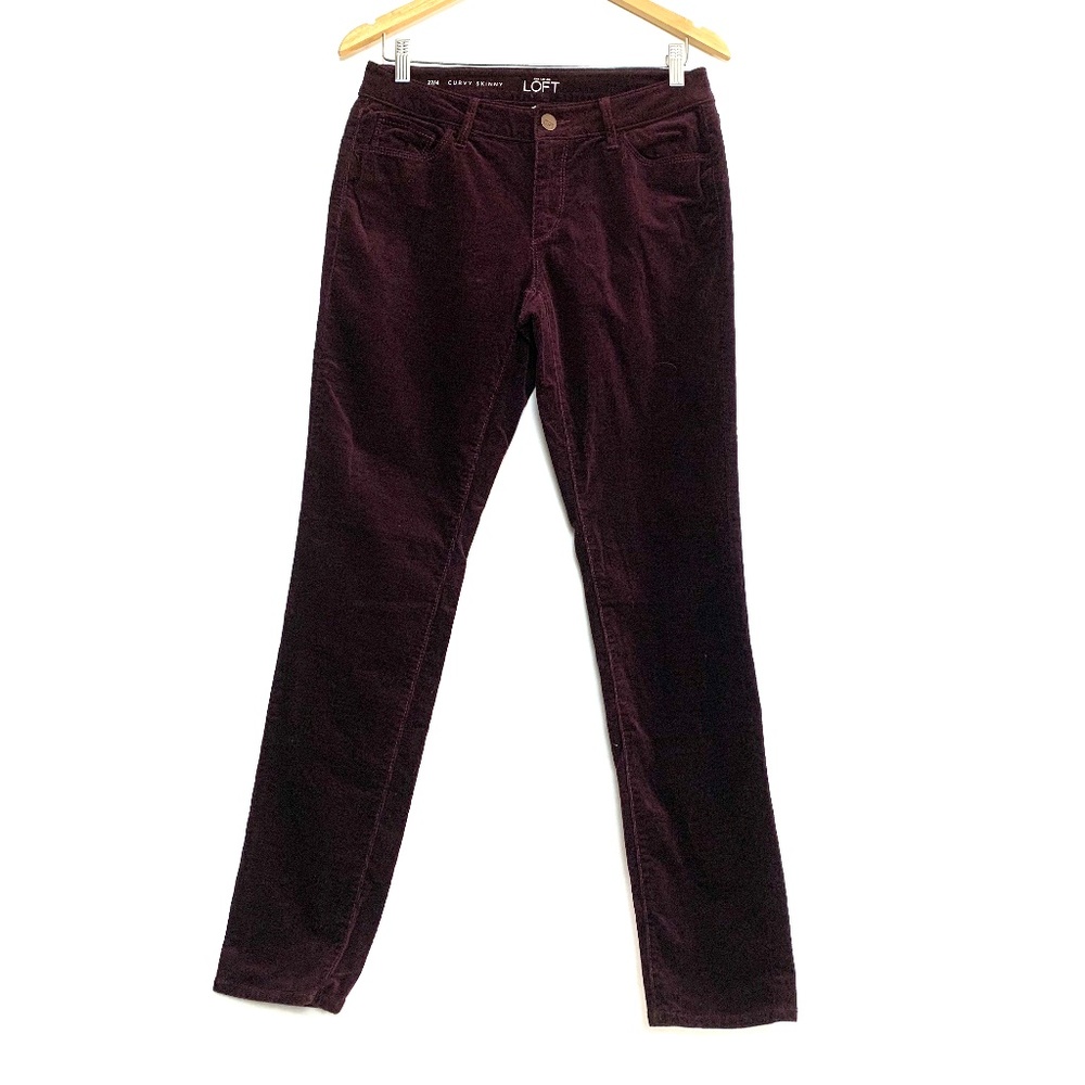 Ann Taylor LOFT Womens Pants SZ 27/4 Curvy Skinny